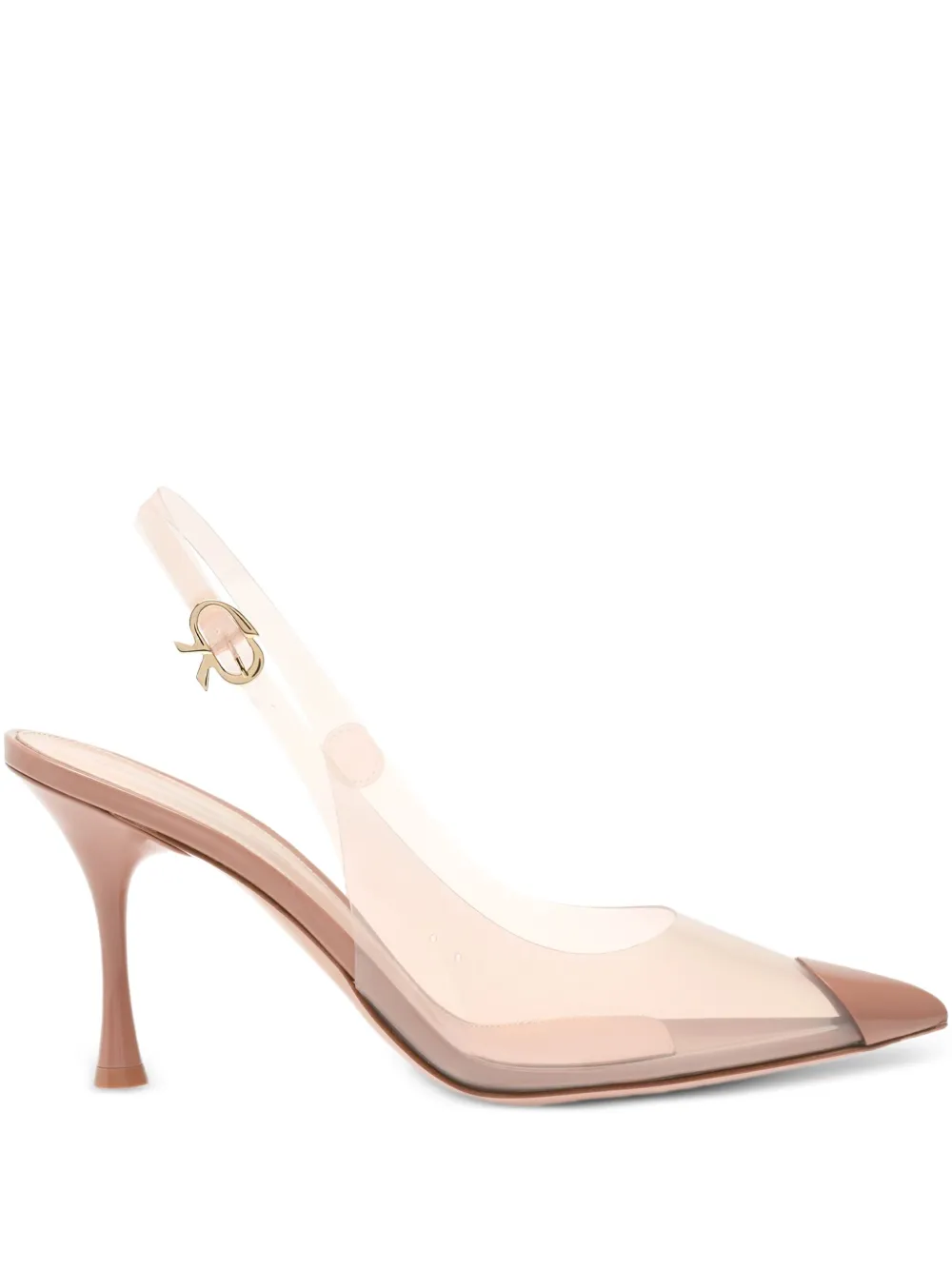 Gianvito Rossi 85mm Diana heeled pumps Neutrals