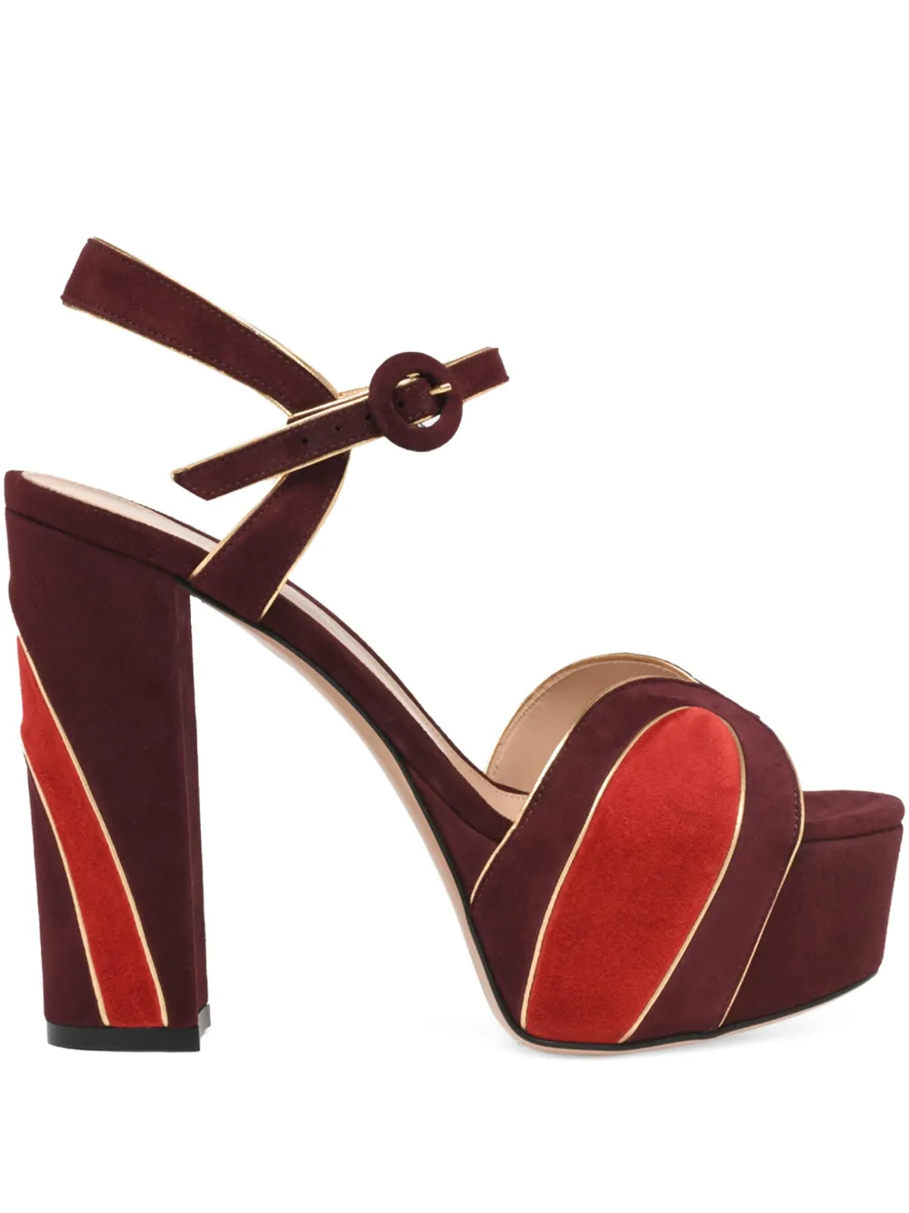 125mm Tamara platform heeled sandals