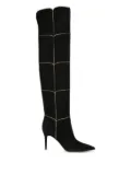 Gianvito Rossi 85mm Clarice suede boots - Black