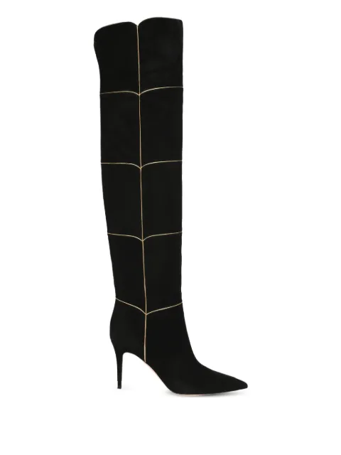 Gianvito Rossi 85mm Clarice suede boots