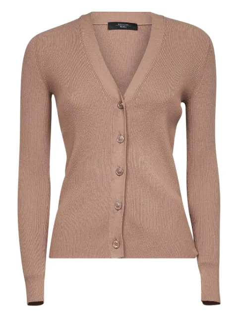 Weekend Max Mara ribbed v-neck cardigan