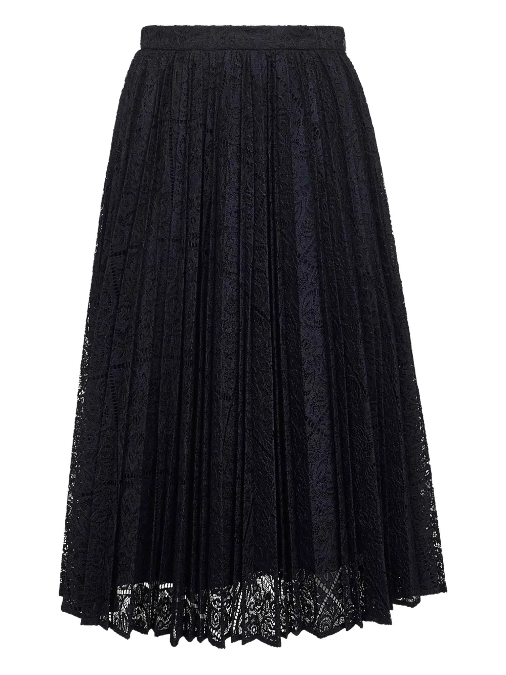 Max Mara Leandro geplooide midi-rok Blauw