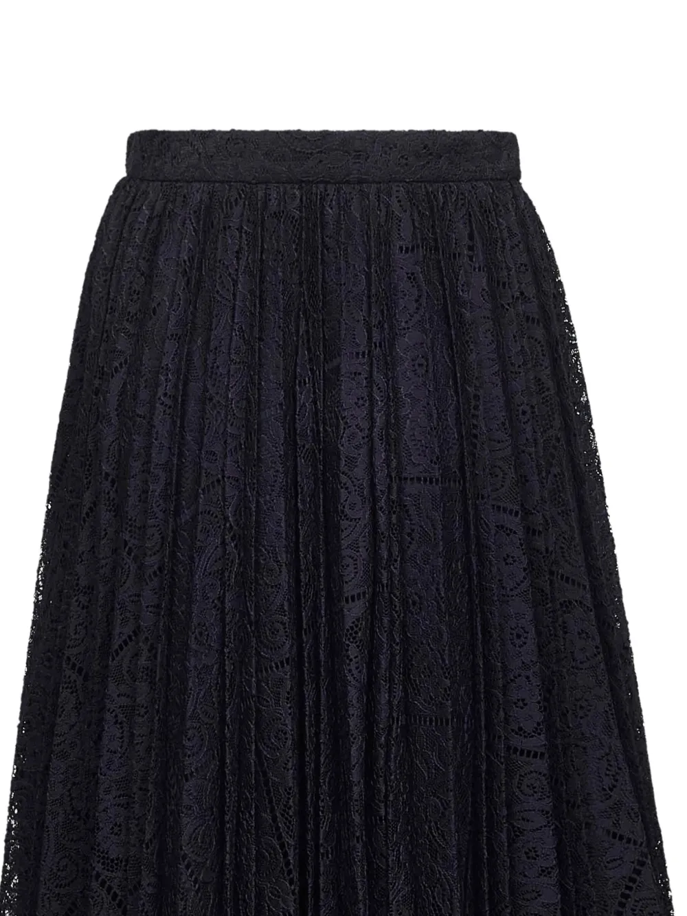Max Mara Leandro geplooide midi-rok - Blauw