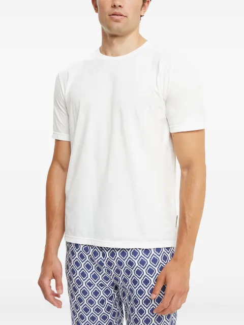 PENINSULA SWIMWEAR playera de algodón con cuello redondo