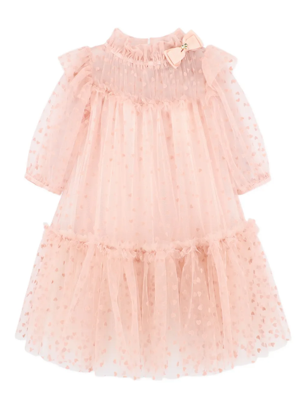 Angels Face Myrtle Heart jurk met ruches Roze