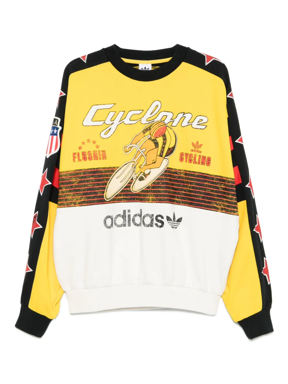 adidas Archive Cycling sweater Geel
