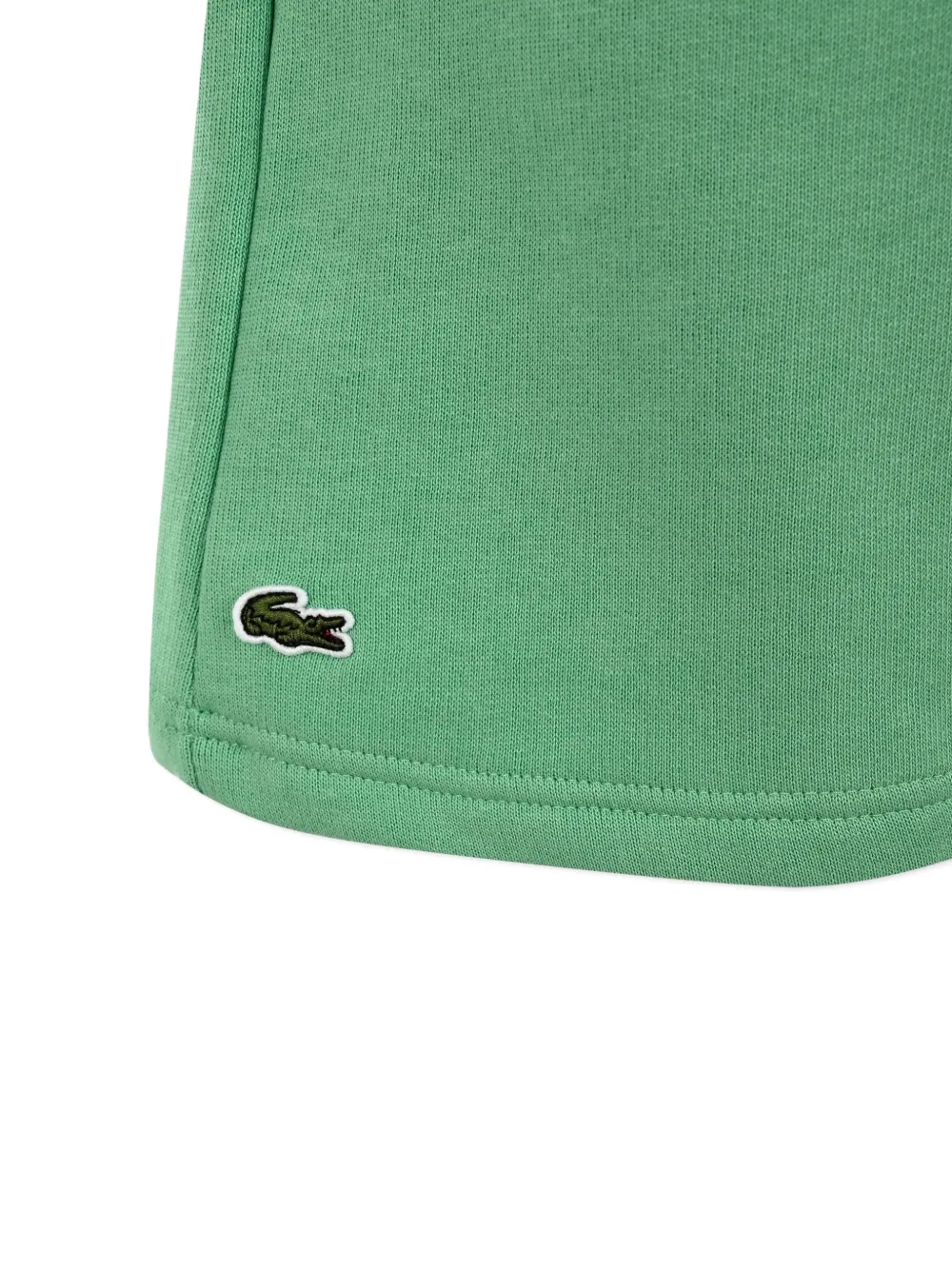 Lacoste Kids Shorts met geborduurd logo Groen
