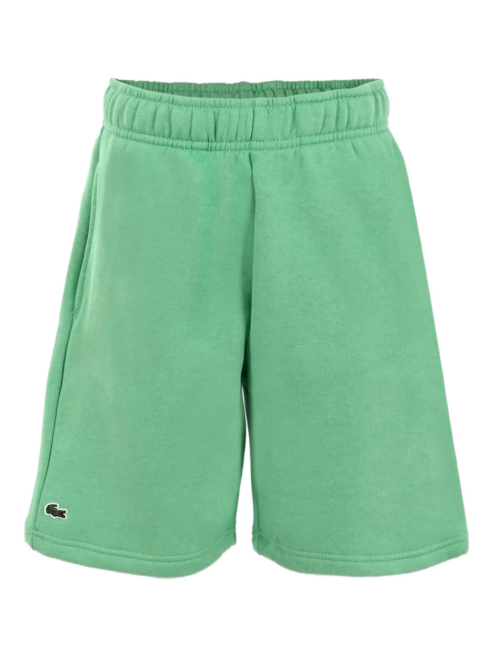 Lacoste Kids Shorts met geborduurd logo Groen