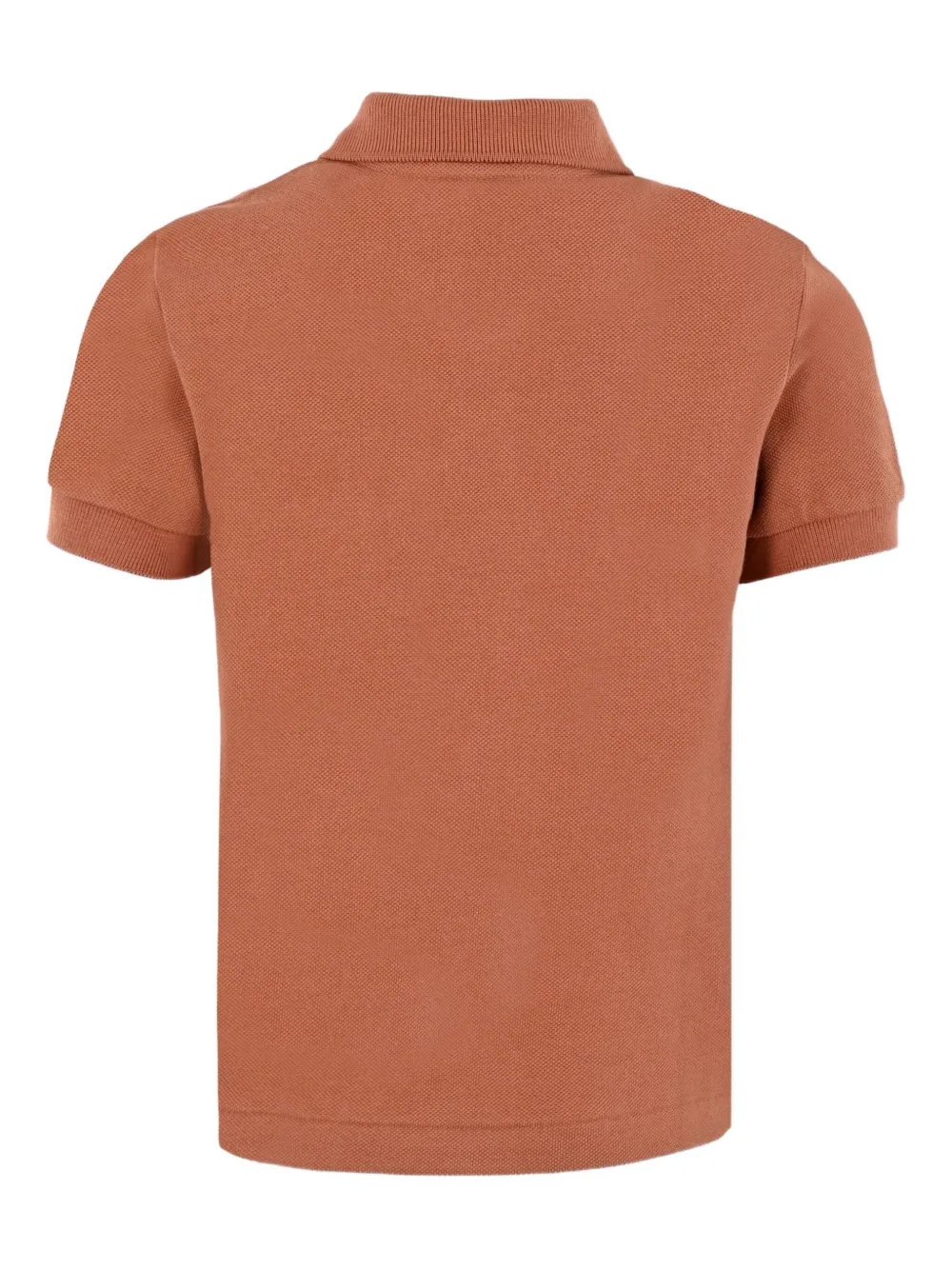 Lacoste Kids Poloshirt met geborduurd logo en korte mouwen Bruin