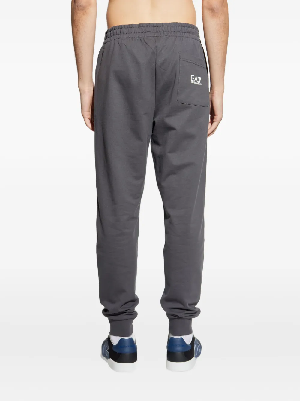 Ea7 Emporio Armani Trainingsbroek met logoprint Grijs