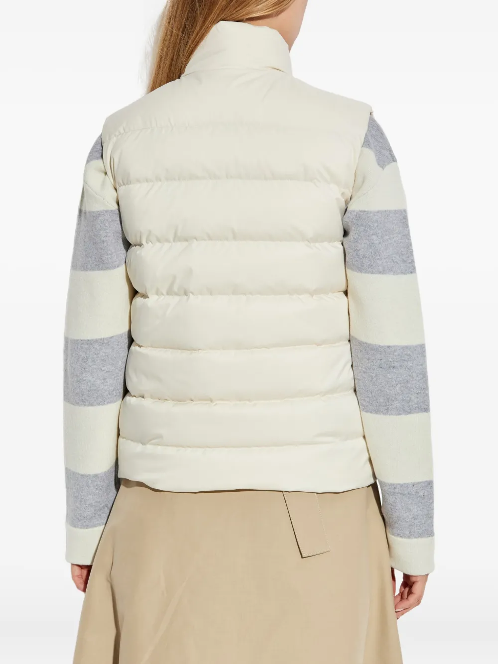 Moncler Besset quilted flap-pocket gilet Beige