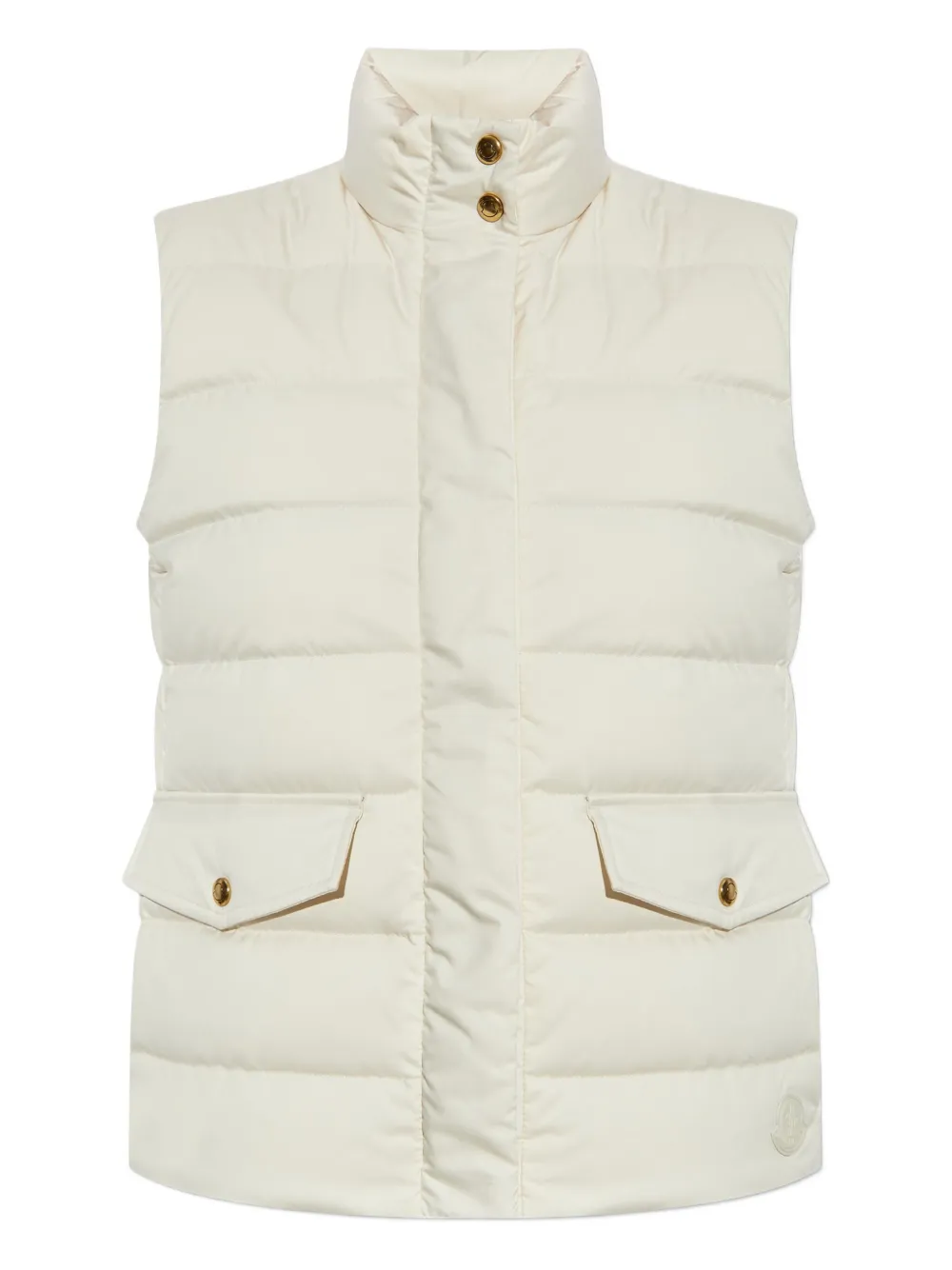 Moncler Besset quilted flap-pocket gilet Beige
