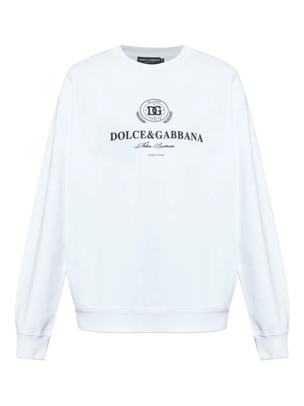 Dolce & Gabbana logo-print sweatshirt | White | Image 1