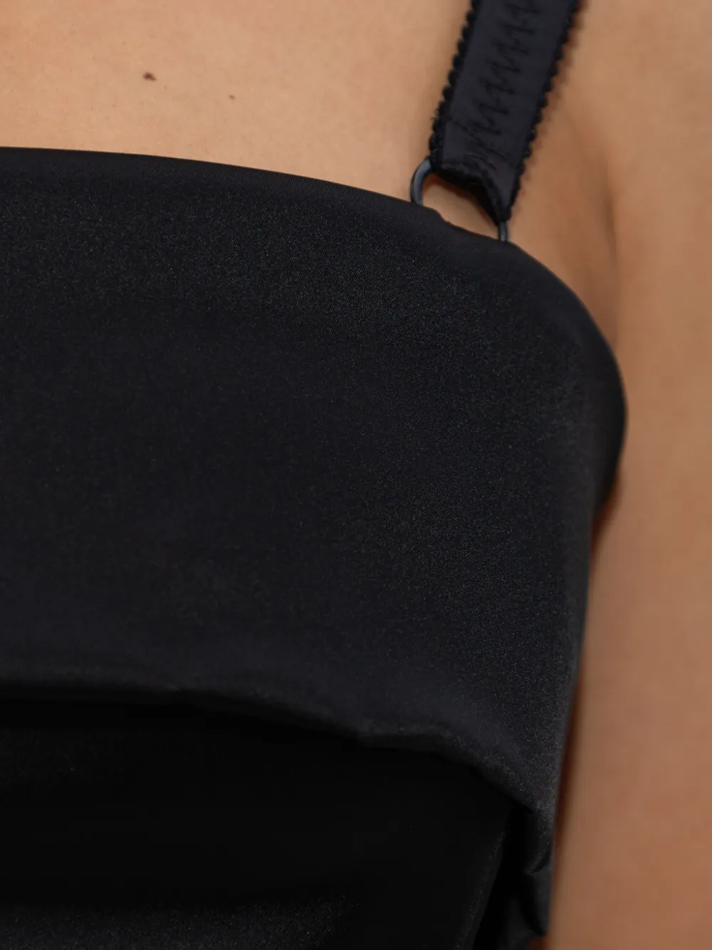 Dolce & Gabbana satin strap dress Zwart