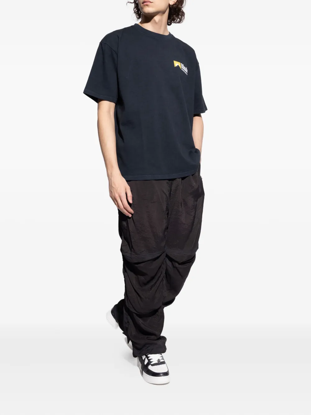 A BATHING APE BAPE STA star-patch sneakers Black
