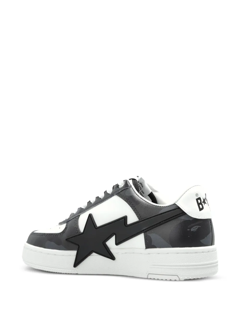 A BATHING APE BAPE STA star-patch sneakers Black