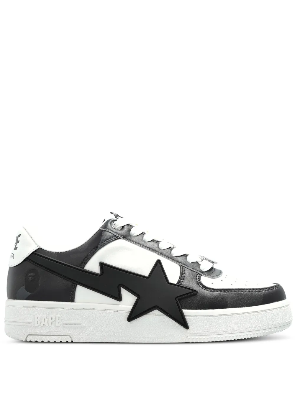 A BATHING APE BAPE STA star-patch sneakers Black