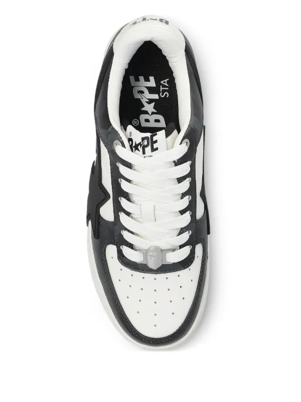 A BATHING APE® BAPE STA star-patch Sneakers | Black | FARFETCH IN