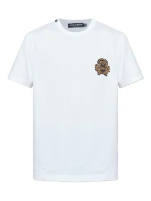 【DOLCE&GABBANA】Tシャツ 半袖 DGヘラルドリーパッチ 2色展開 Dolce & Gabbana(ドルチェ&ガッバーナ)メンズ トップス T