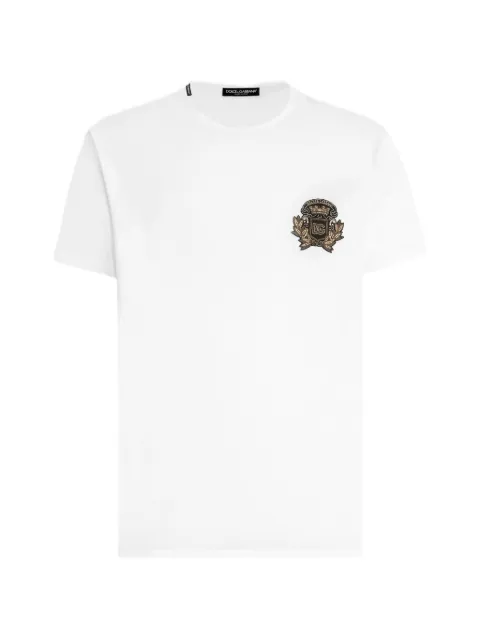 Dolce & Gabbana logo-embellished cotton T-shirt