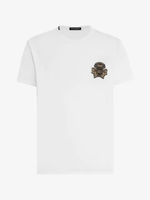 Dolce & Gabbana logo-embellished cotton T-shirt