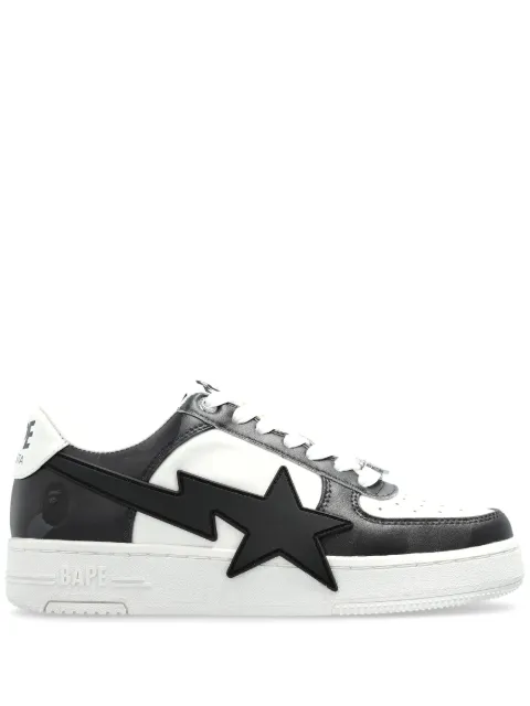 A BATHING APE® Bape star-lightning snekers