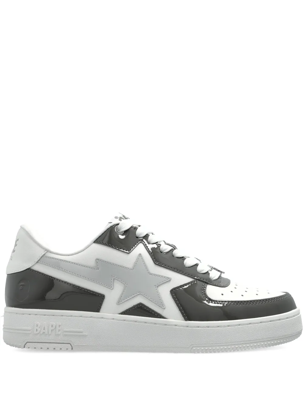 A BATHING APE BAPE STA Icon #2 star-patch sneakers White