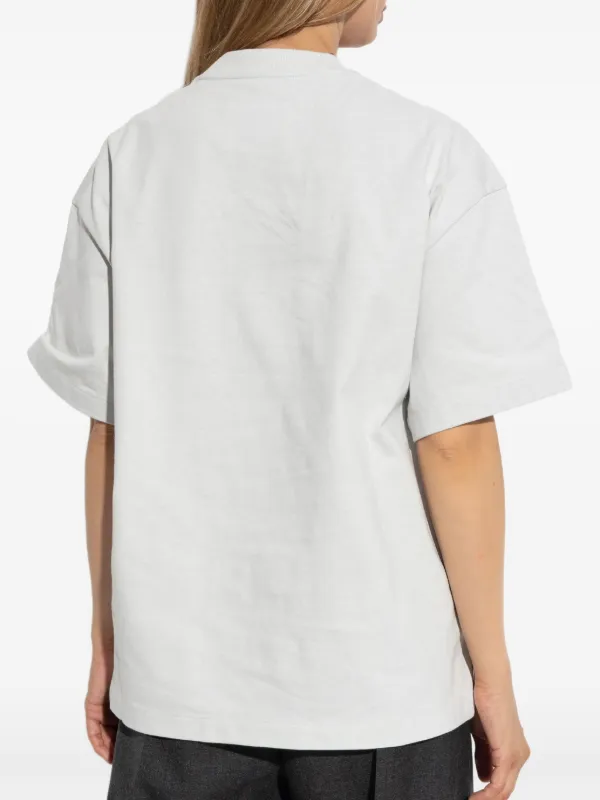 Jil Sander logo-print T-shirt | ホワイト | FARFETCH JP