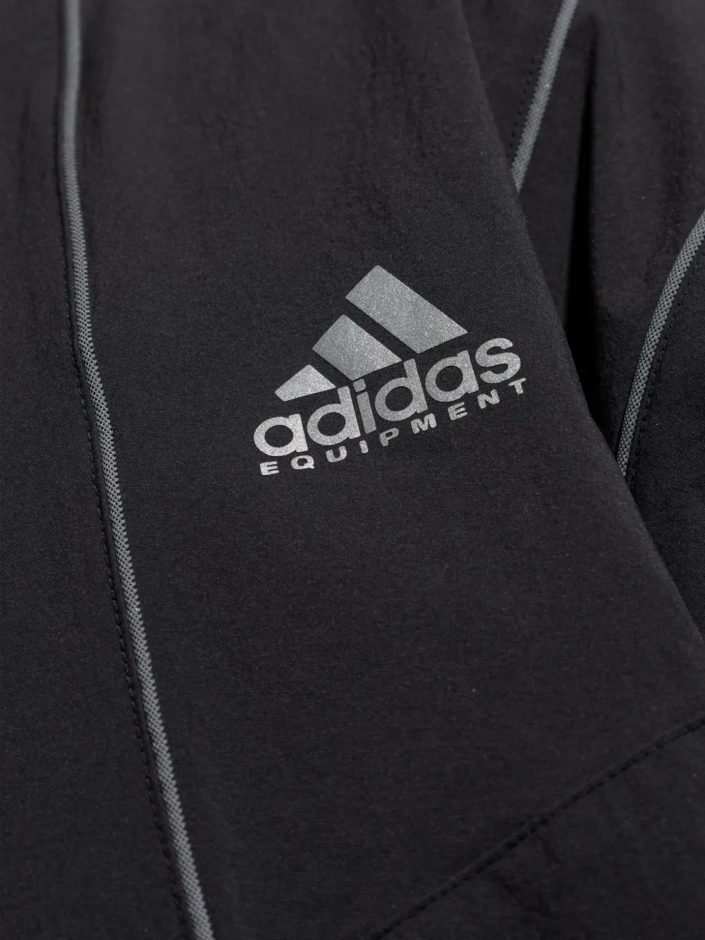 adidas EQT jack met vlakken en rits Zwart