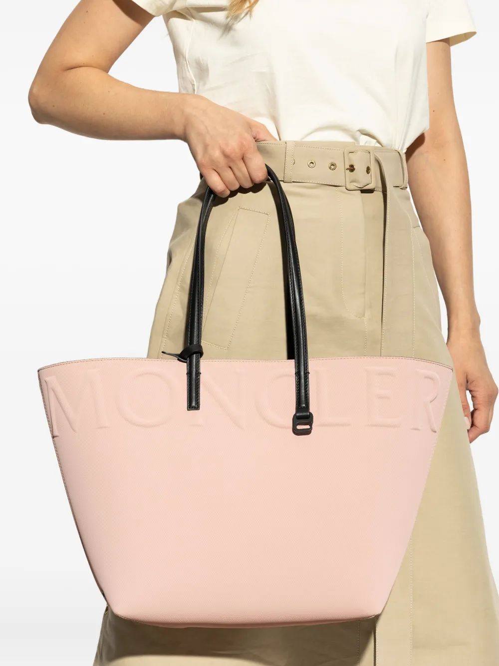 Moncler Very kleine shopper - Roze