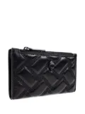 Kurt Geiger London Kensington quilted skull-detail bifold wallet - Black