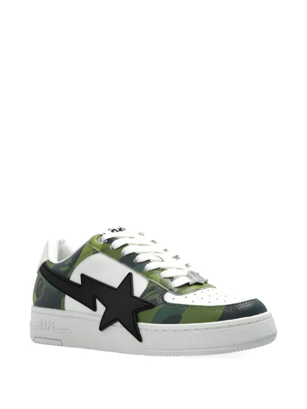A BATHING APE® Bape Sta スニーカー | グリーン | FARFETCH JP