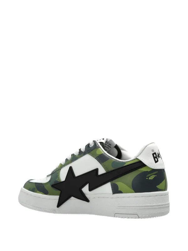 A BATHING APE® Bape Sta スニーカー | グリーン | FARFETCH JP