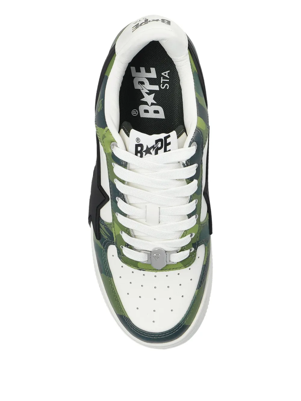 A BATHING APE Bape STA sneakers Green