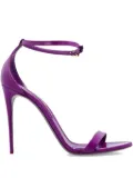 Dolce & Gabbana 105mm ankle-strap stiletto sandals - Purple