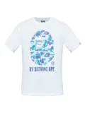 A BATHING APE® camo-print T-shirt - White