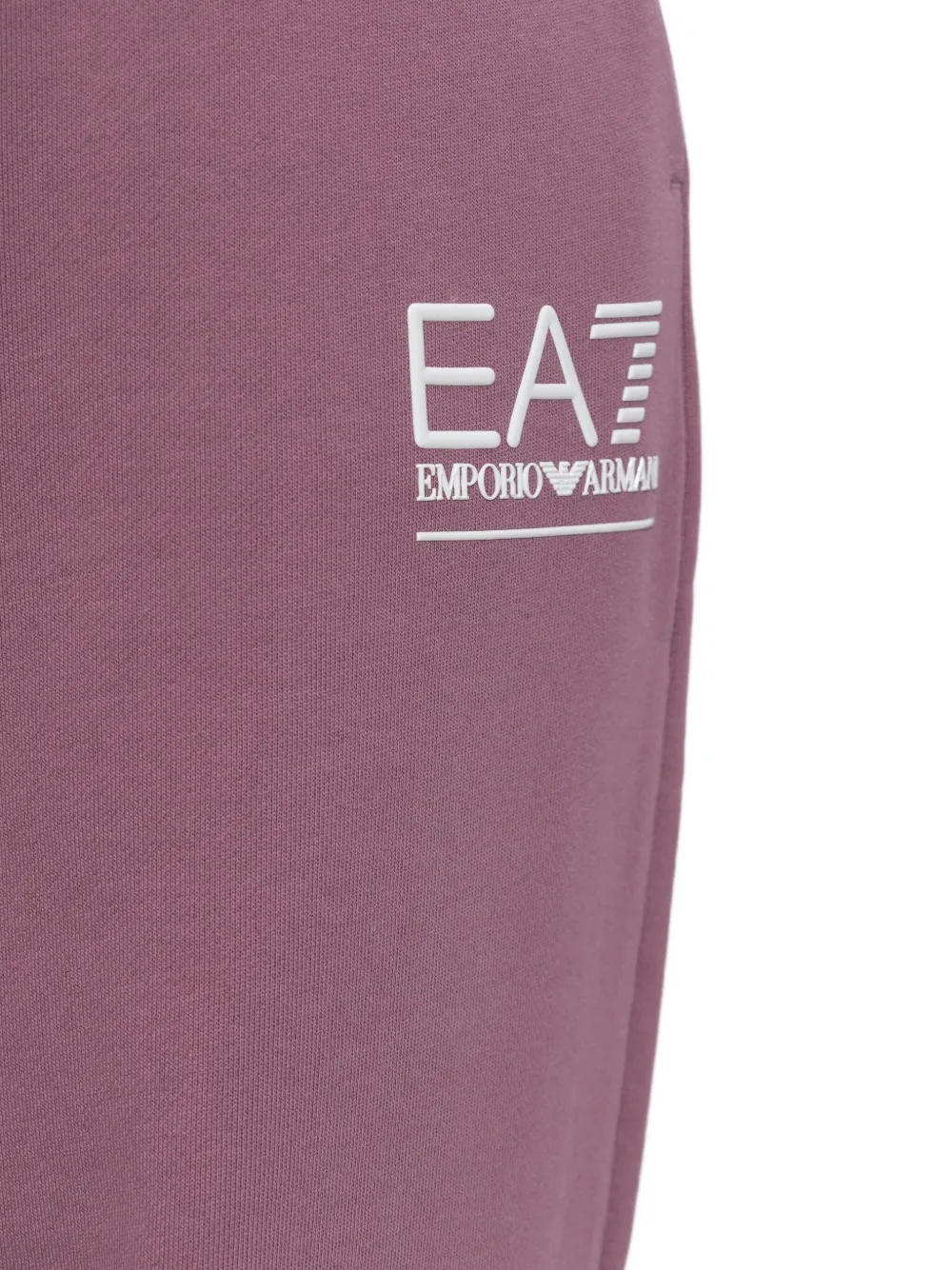 Ea7 Emporio Armani logo-embroidered track pants Roze
