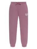 Ea7 Emporio Armani logo-embroidered track pants - Pink