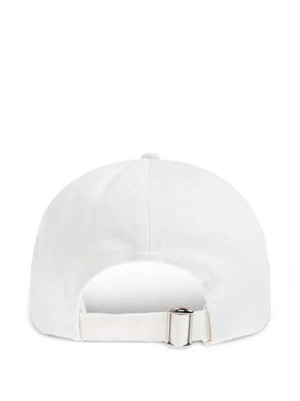 Moncler logo-patch Baseball Cap | White | FARFETCH