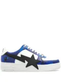 A BATHING APE® star-patch sneakers - BLUE