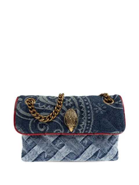 Kurt Geiger London mini Kensington Soft paisley-print cross body bag