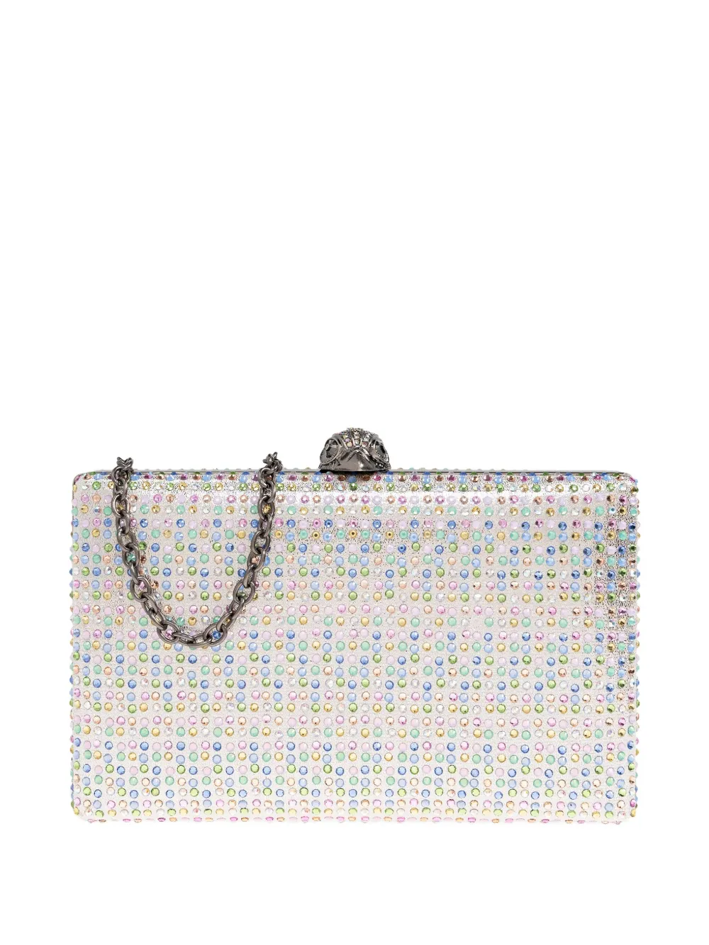 Kurt Geiger London Crystal Kensington embellished clasp mini bag - Multicolore