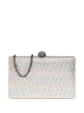 Kurt Geiger London Crystal Kensington embellished clasp mini bag - Multicolour
