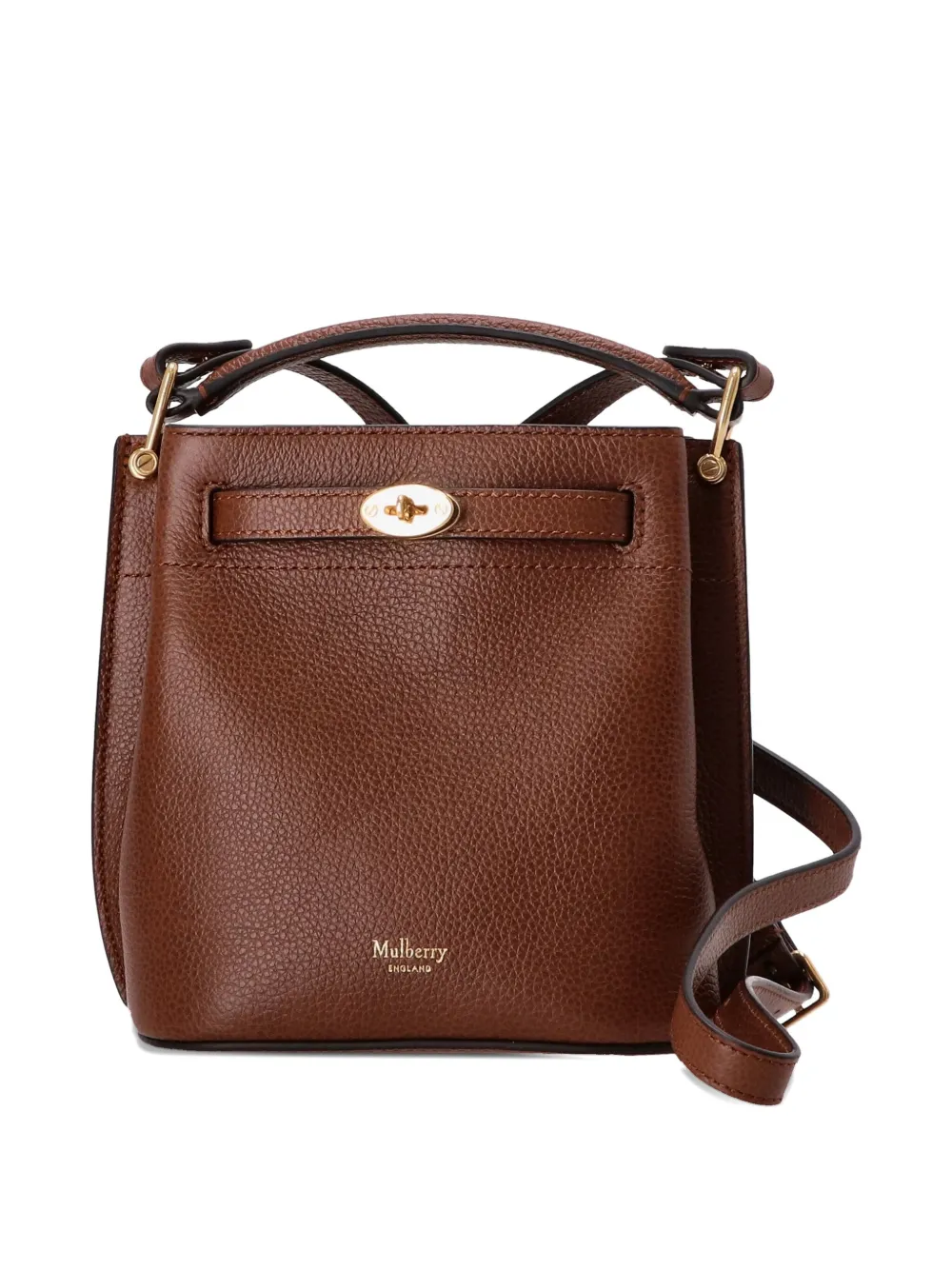 Mulberry leather satchel bag Bruin