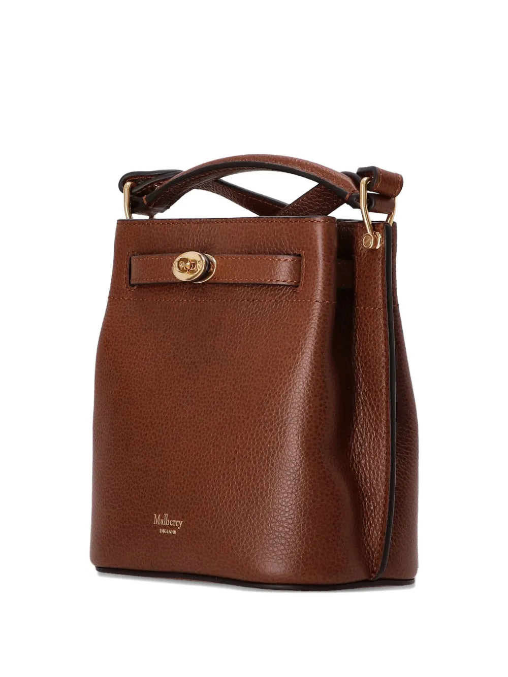 Mulberry leather satchel bag Bruin
