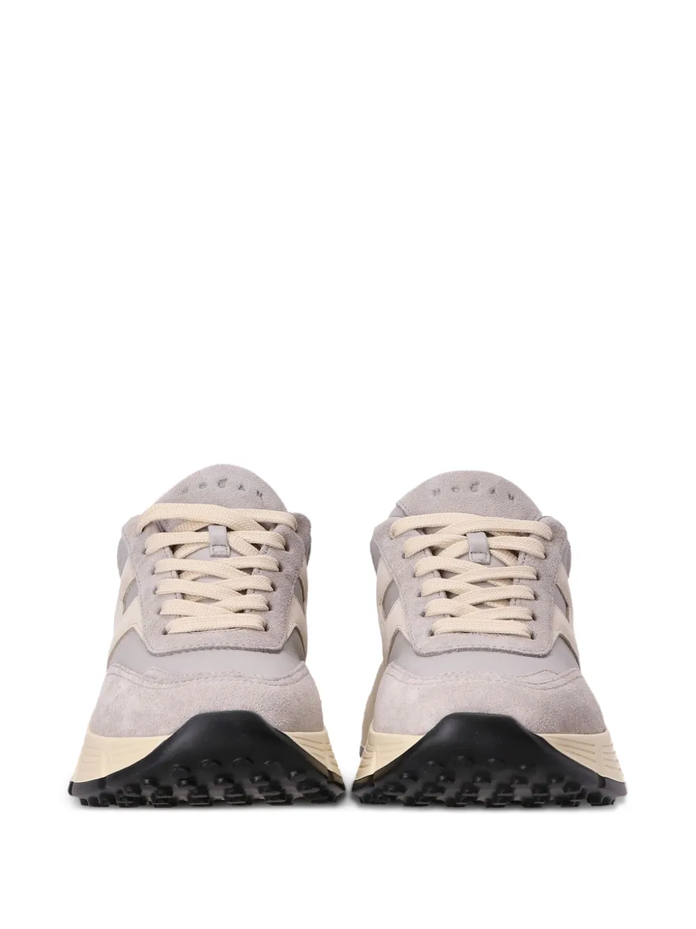 Hogan H669 suede leather sneakers Grey