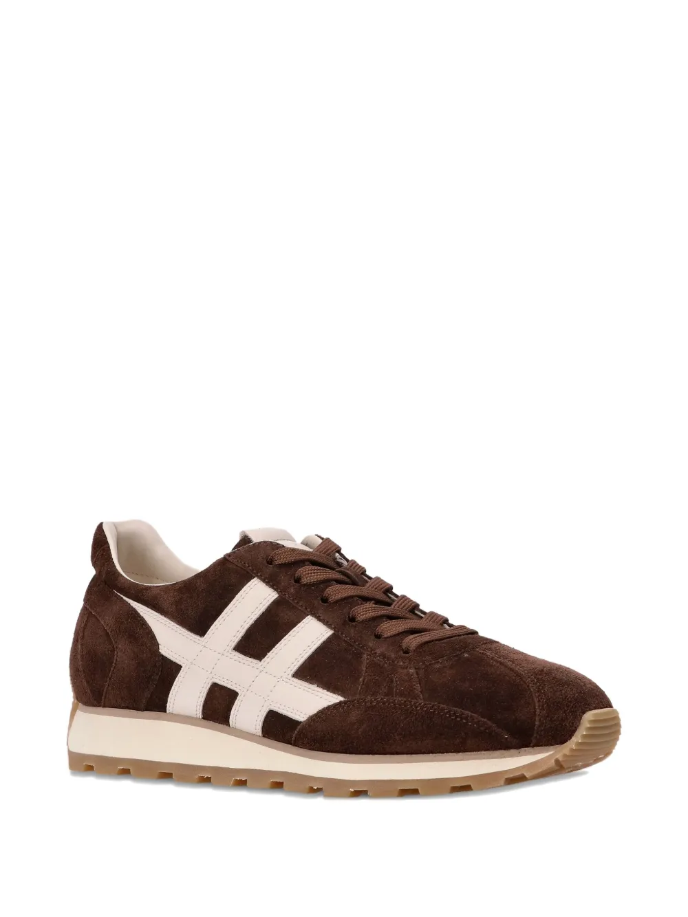 Hogan suede sneakers Brown