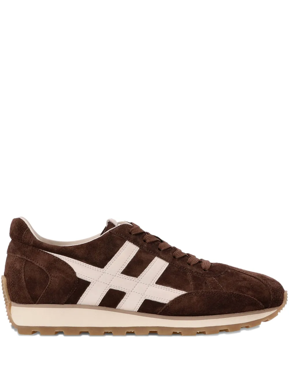 Hogan suede sneakers Brown