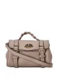 Mulberry mini Alexa braided-handle tote bag - Neutrals