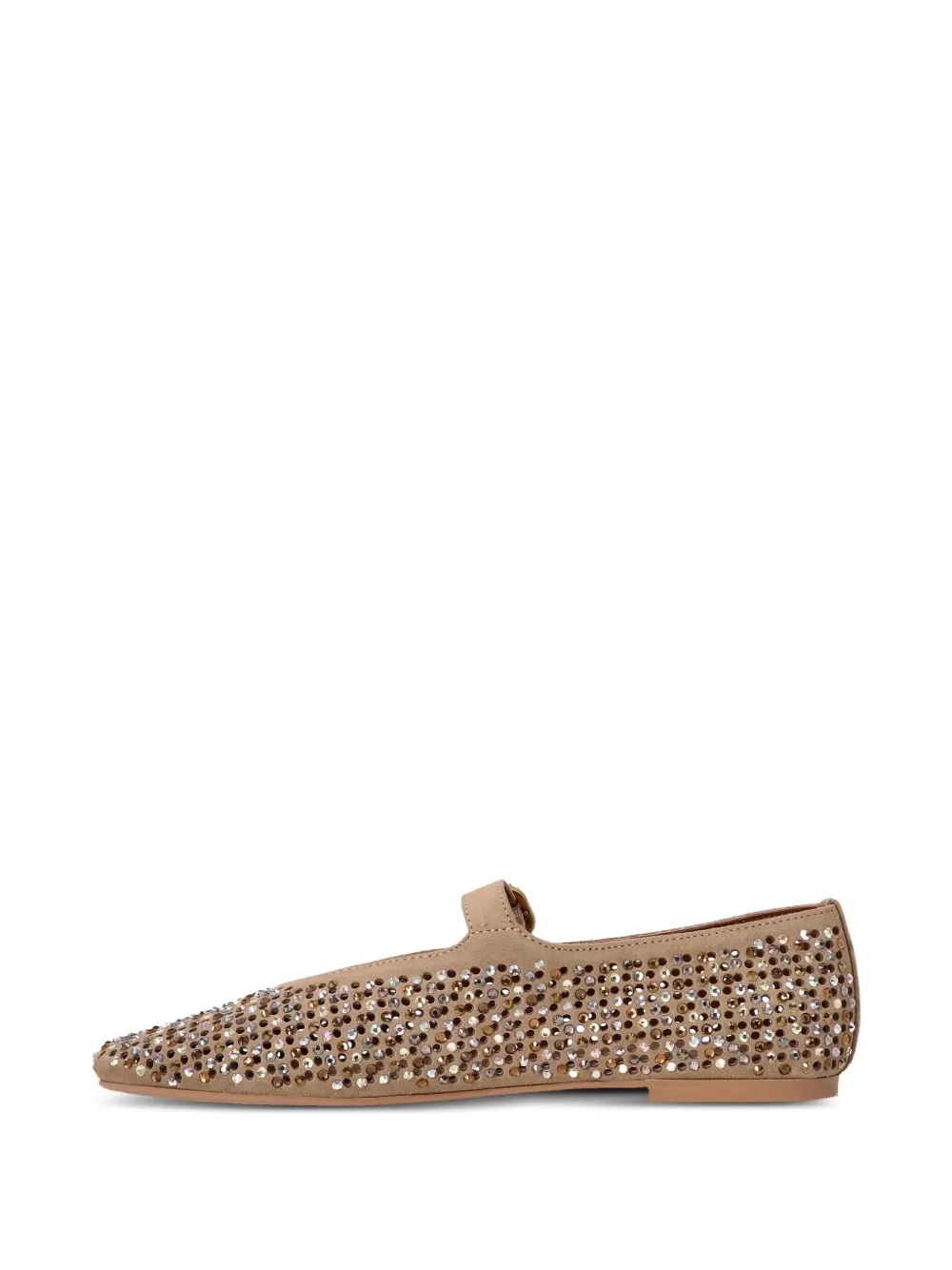 Kurt Geiger London embellished buckled pumps Neutrals